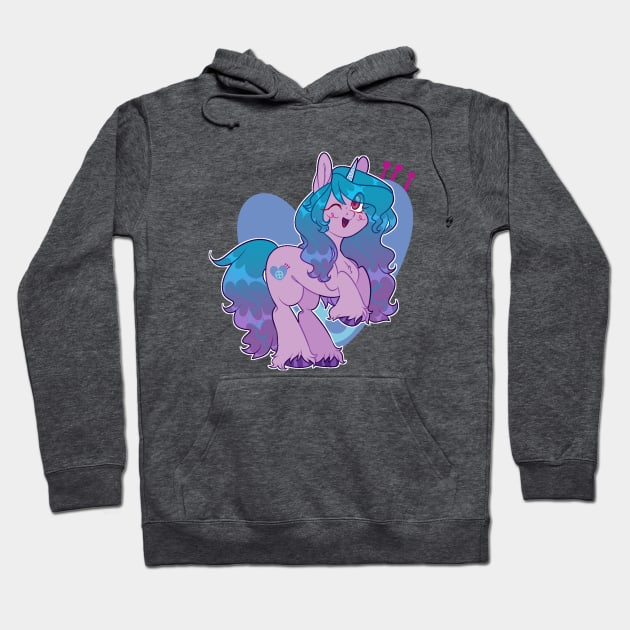 MLP: Izzy Moonbow Hoodie by Nullkunst